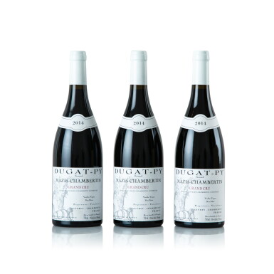 View full screen - View 1 of Lot 529. Mazis Chambertin 2014 Bernard Dugat-Py (3 BT).