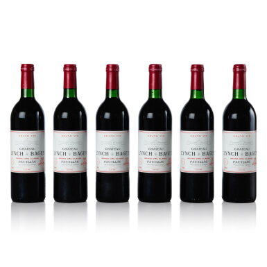 View full screen - View 1 of Lot 3578. Château Lynch Bages 1986 (12 BT).