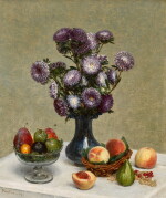 Nature morte aux reines-marguerites