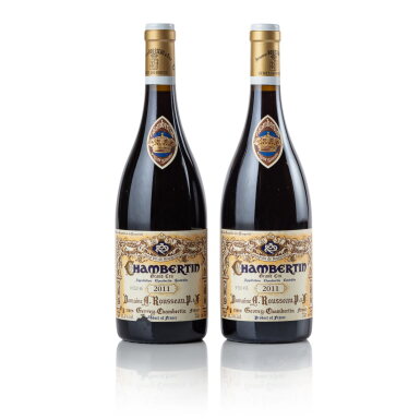 View full screen - View 1 of Lot 545. Chambertin 2011 Domaine Armand Rousseau (2 BT).