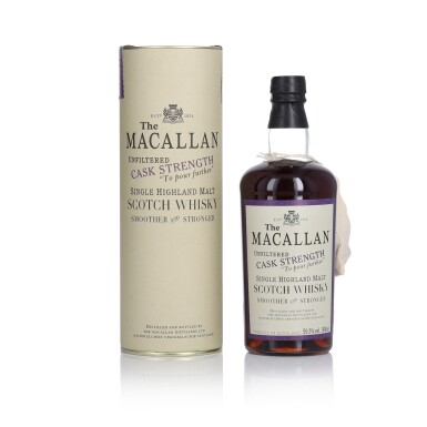View full screen - View 1 of Lot 1061. The Macallan Cask Strength 59.3 abv 1980 (1 bt 50cl).