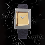 B/2 AREA 51 | A sandblasted stainless steel asymmetrical wristwatch | Made as a Pièce Unique for Sotheby’s in 2025