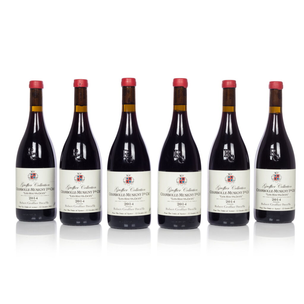 View full screen - View 1 of Lot 46. Chambolle Musigny, Les Hauts Doix 2014 Robert Groffier (12 BT).