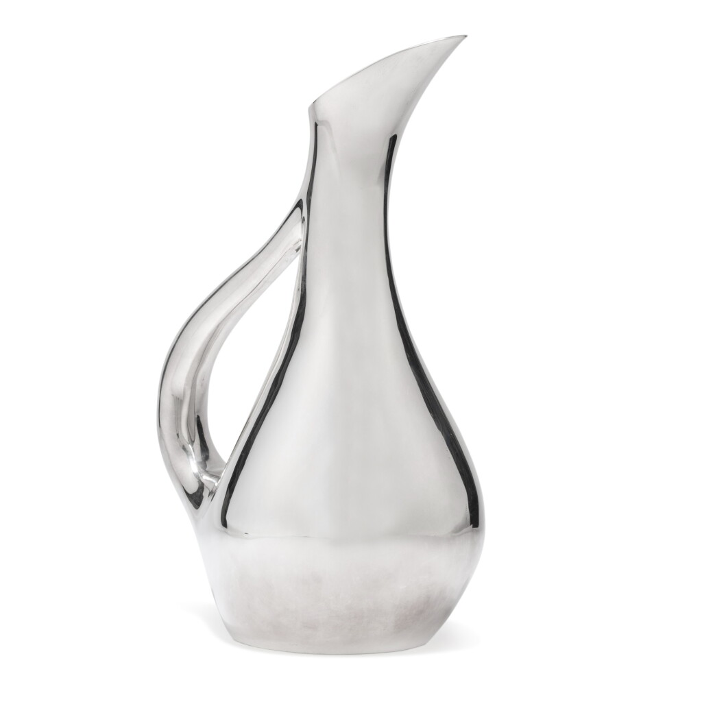 View full screen - View 1 of Lot 76. A silver ewer, Gustave Keller, Paris, circa 1900 | Aiguière en argent par Gustave Keller, Paris, vers 1900.