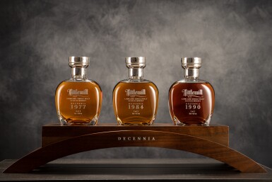 View full screen - View 1 of Lot 20. Littlemill Decennia (3 BT 70cl + 3 BT 5cl).