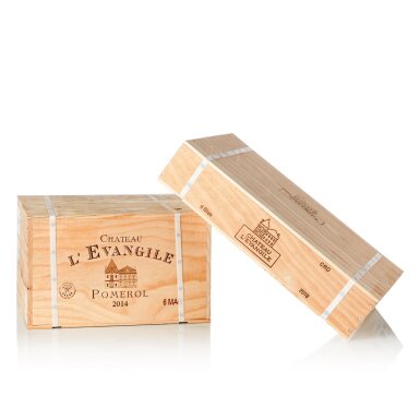 View full screen - View 1 of Lot 407. Château l'Evangile 2015 (24 BT).