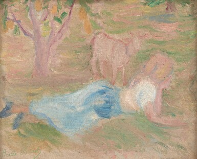 View full screen - View 1 of Lot 283. Jeune bergère.