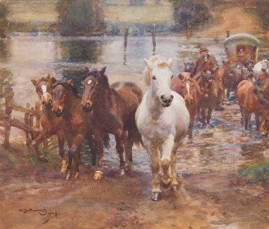 View full screen - View 1 of Lot 16. Crossing the Ford.