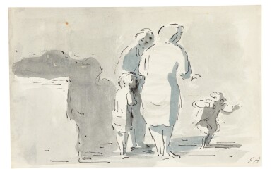 View full screen - View 1 of Lot 54. ARDIZZONE | "The Naughty Boy", ink and watercolour drawing.