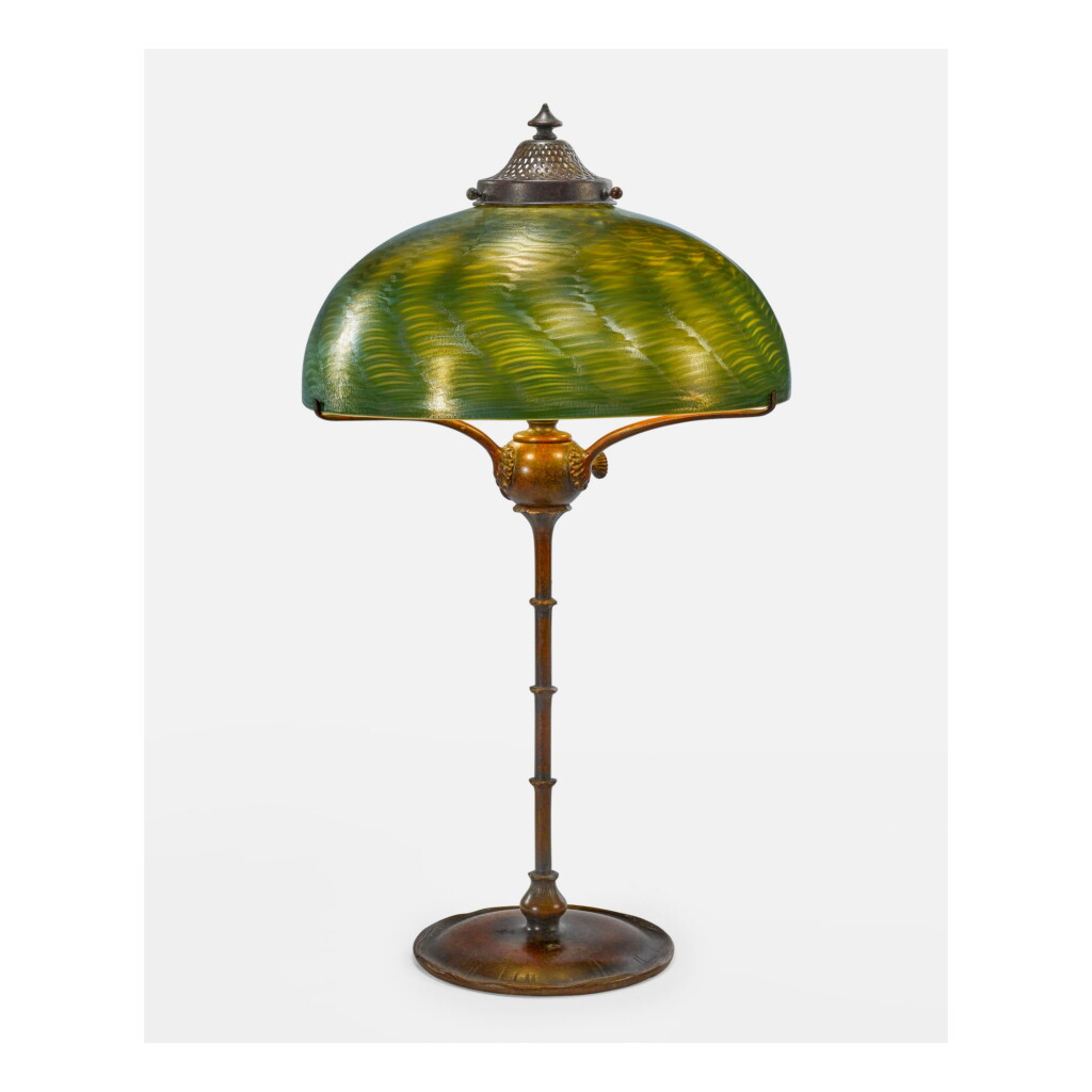 View full screen - View 1 of Lot 77. TIFFANY STUDIOS | TABLE LAMP.