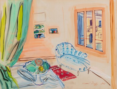 View full screen - View 1 of Lot 9. Atelier de l'artiste au compotier.