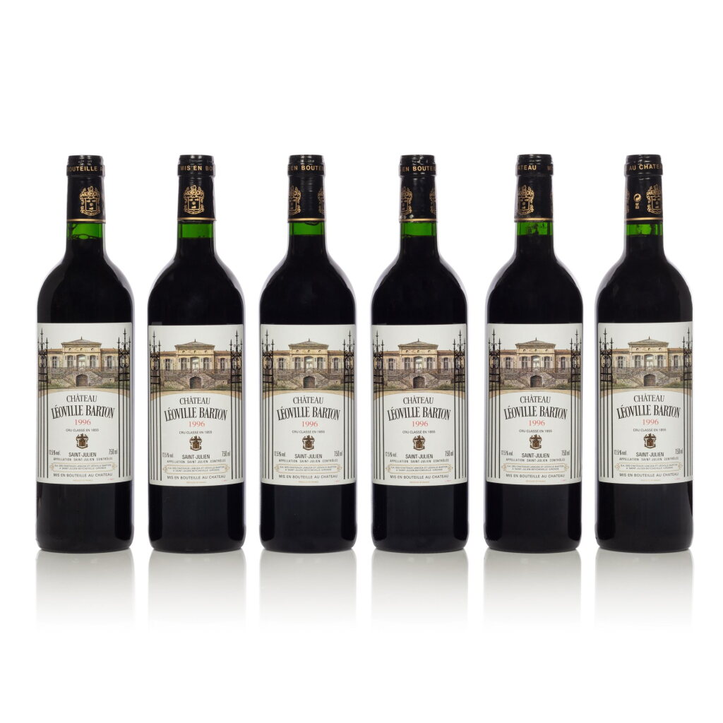 View full screen - View 1 of Lot 39. Château Léoville Barton 1996 (12 BT).