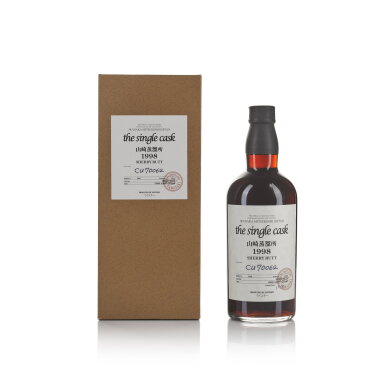 View full screen - View 1 of Lot 51. 山崎 Yamazaki Single Cask #CU70062 61.0 abv 1998 (1 BT 70cl).