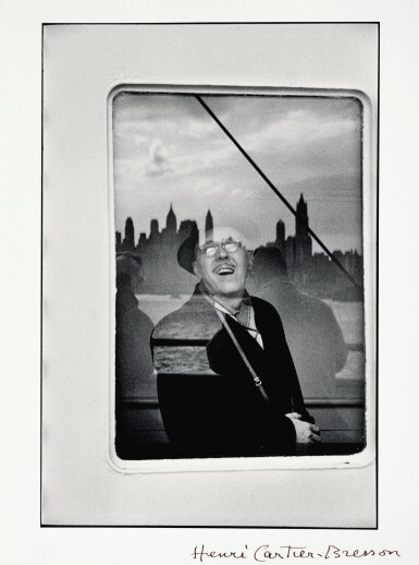 View full screen - View 1 of Lot 27. HENRI CARTIER-BRESSON | Transatlantic Liner Arriving in the Harbour, New York City, 1959.