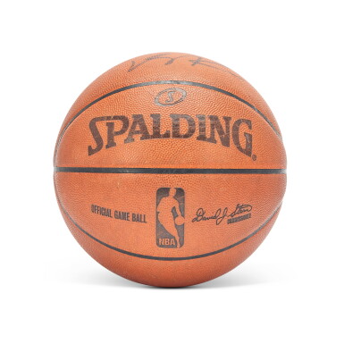View full screen - View 1 of Lot 143. Game Issued Chicago Bulls Basketball | Signed by Derrick Rose.