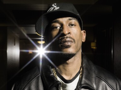 View full screen - View 1 of Lot 63. "Sweat the Technique": Private lyric writing lesson and studio session with The God MC Rakim Allah..