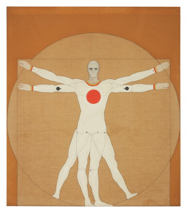 View full screen - View 1 of Lot 471. ERNEST TROVA | FIGURE STUDY (“TROVIAN MAN”).