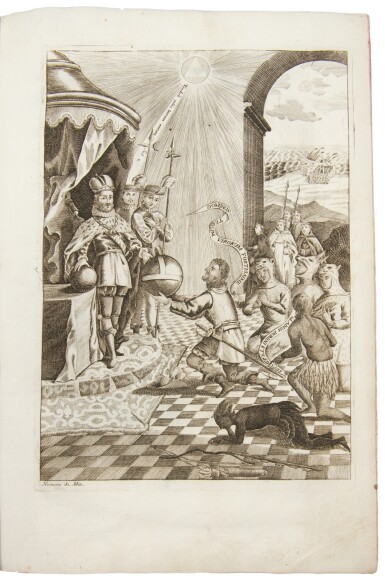 View full screen - View 1 of Lot 1027. Cortés, Hernan, and Francesco Antonio Lorenzana | The early exploration of southern California.