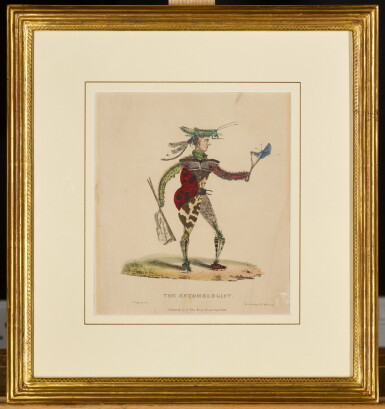 View full screen - View 1 of Lot 108. A collection of thirteen humourous prints, each depicting various professions and interests, after George E. Madeley.