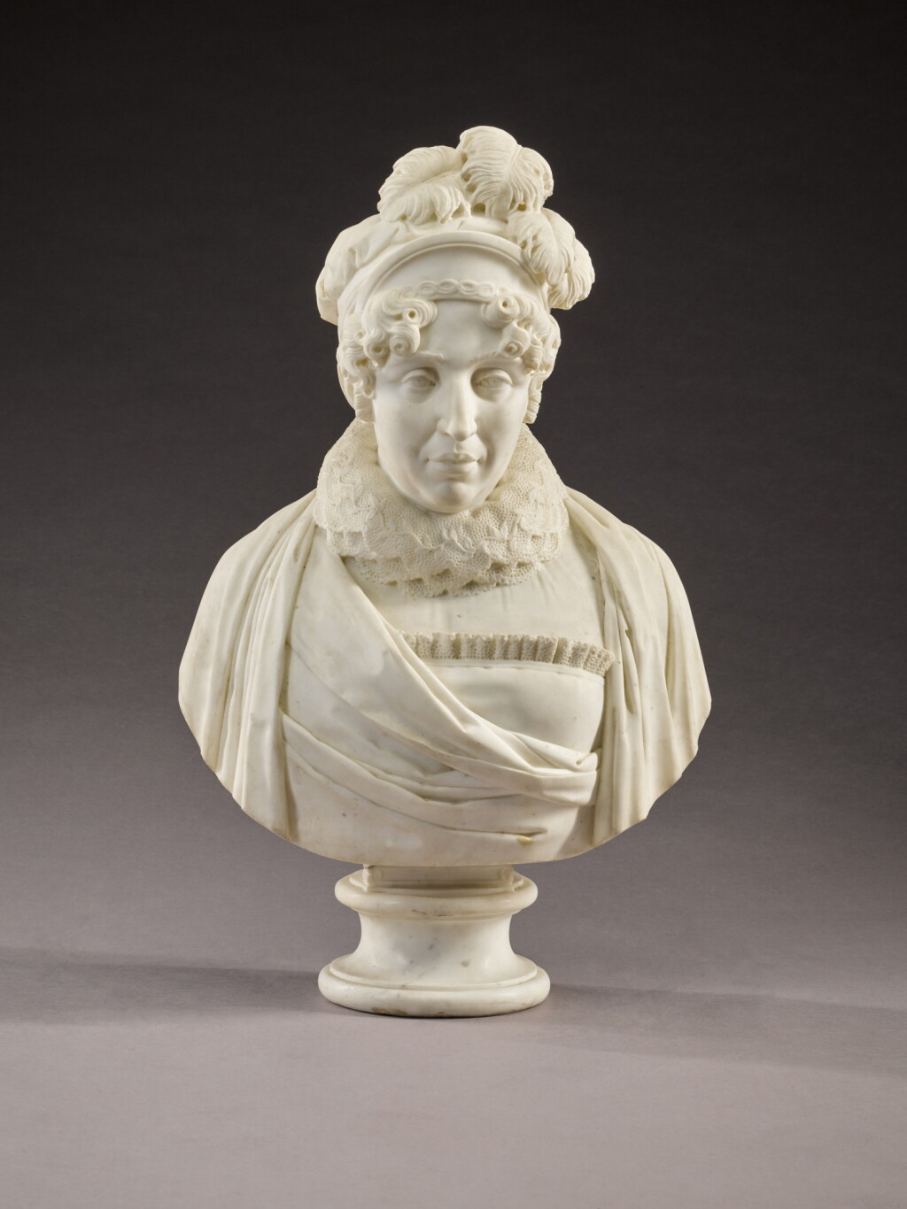全螢幕檢視 - 查看75Bust of Marie-Thérèse Charlotte, Duchesse d'Angoulême (1778-1850)的1