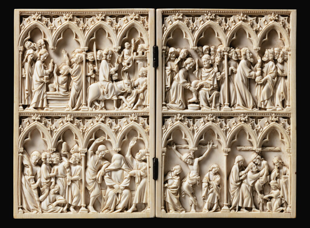 全萤幕检视 - 查看6FRENCH, PARIS, CIRCA 1350-75 | AN IMPORTANT DIPTYCH WITH SCENES OF THE LIFE OF CHRIST的1