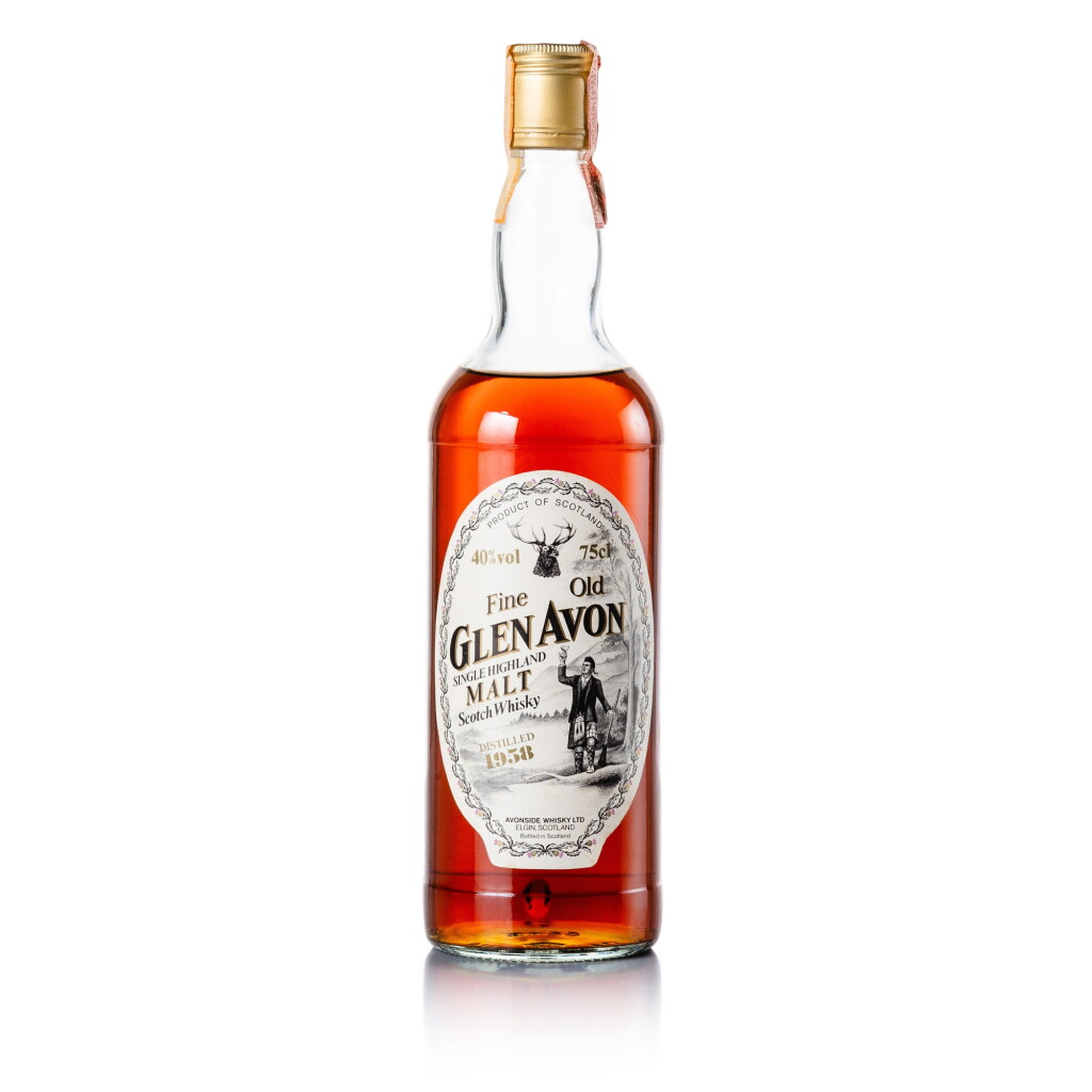 View full screen - View 1 of Lot 130. Glen Avon Gordon & MacPhail 40.0 abv 1958 (1 BT 75cl).