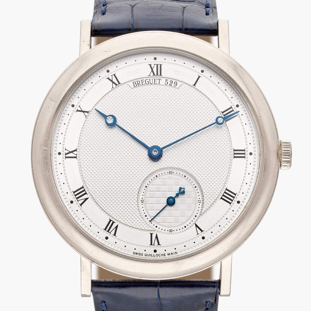 View full screen - View 1 of Lot 363. Reference 5140 Classique | A white gold automatic wristwatch, Circa 2005.