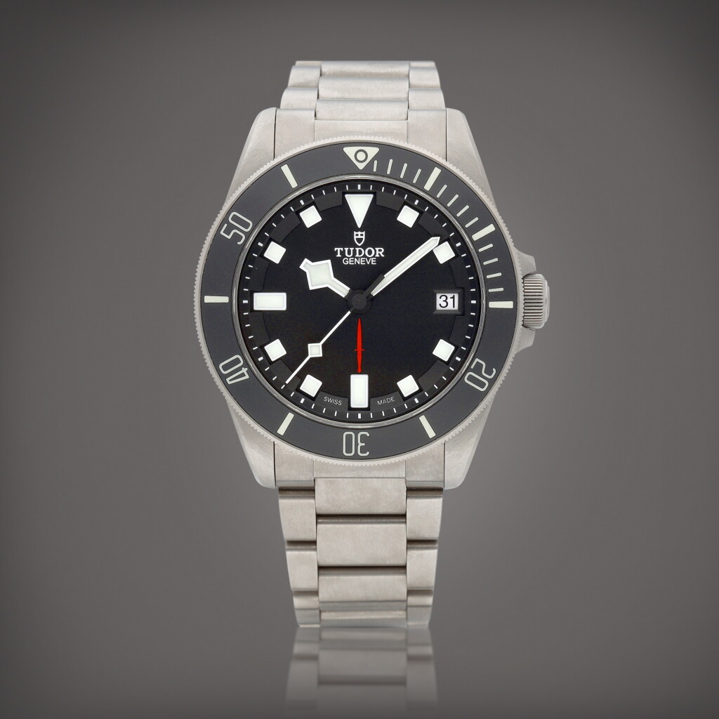View full screen - View 1 of Lot 2270. Pelagos | "Korps Commandotroepen", Reference 25600T A limited edition titanium wristwatch with date and bracelet, Made for the Commando Corps of the Royal Netherlands Army, Circa 2022 | 帝舵 Pelagos "Korps Commandotroepen" 型號25600t | 限量版鈦金屬鏈帶腕錶,備日期顯示,為荷蘭皇家陸軍特種部隊而製,約2022年製.