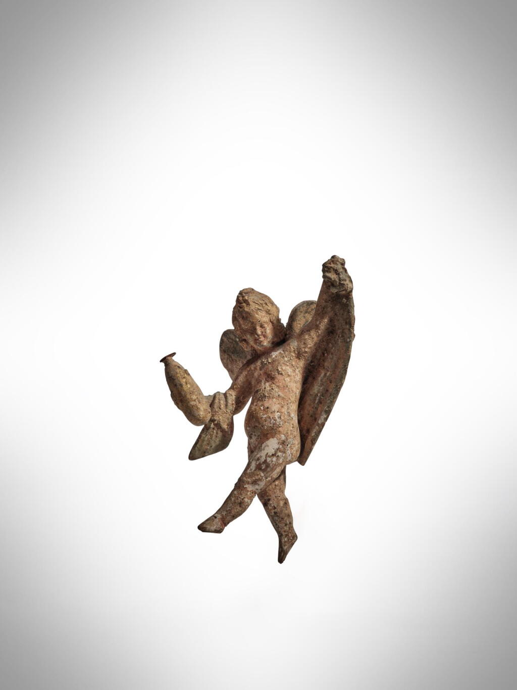 View full screen - View 1 of Lot 8. Greek Terracotta Figure of Eros, Boeotia, circa 3rd Century BC.