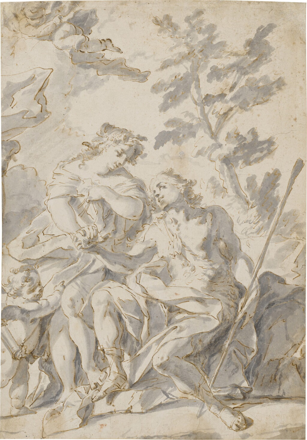 View full screen - View 1 of Lot 237. Diana and Endymion.