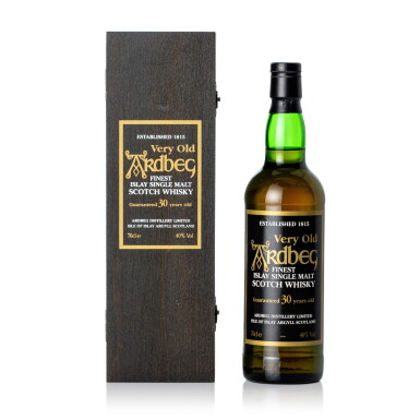 View full screen - View 1 of Lot 5053. Ardbeg 30 Year Old 40.0 abv NV (1 BT70).