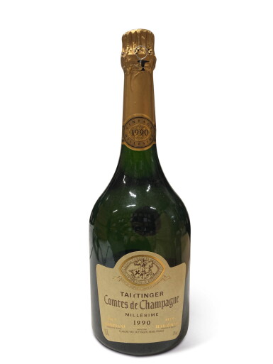 View full screen - View 1 of Lot 17. Taittinger, Comtes de Champagne, Blanc de Blancs 1990 (6 MAG).