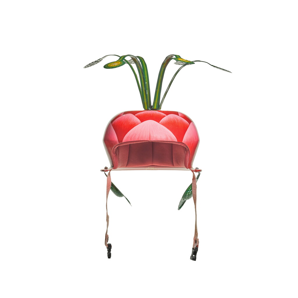 View full screen - View 1 of Lot 53. Pink Lotus Helmet.