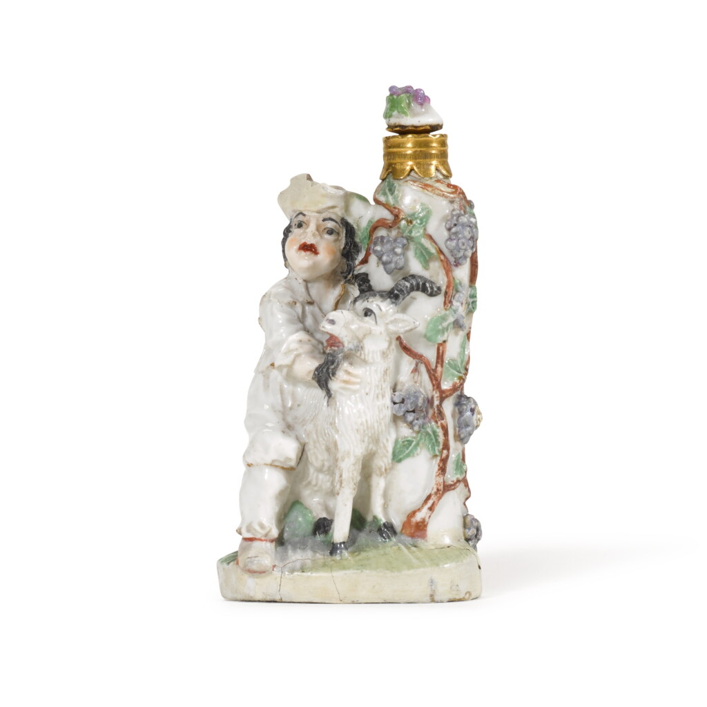 View full screen - View 1 of Lot 168. A Kelsterbach porcelain scent bottle, circa 1761-4.