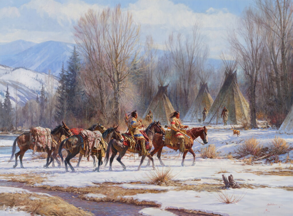View full screen - View 1 of Lot 86. Camp Meat and Mules.