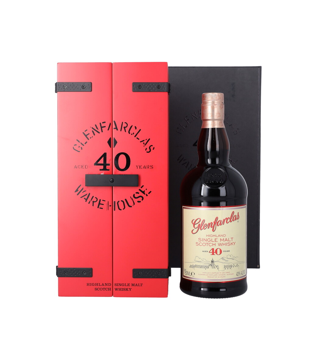 View full screen - View 1 of Lot 5174. Glenfarclas 40 Year Old Warehouse Edition 43.0 abv NV (1 BT75).