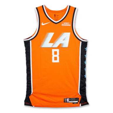 View full screen - View 1 of Lot 13. Kris Dunn Los Angeles Clippers 2025-2026 Game Worn City Edition Jersey.