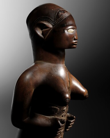 View full screen - View 1 of Lot 68. Bembe Gangala Figure, Democratic Republic of the Congo.