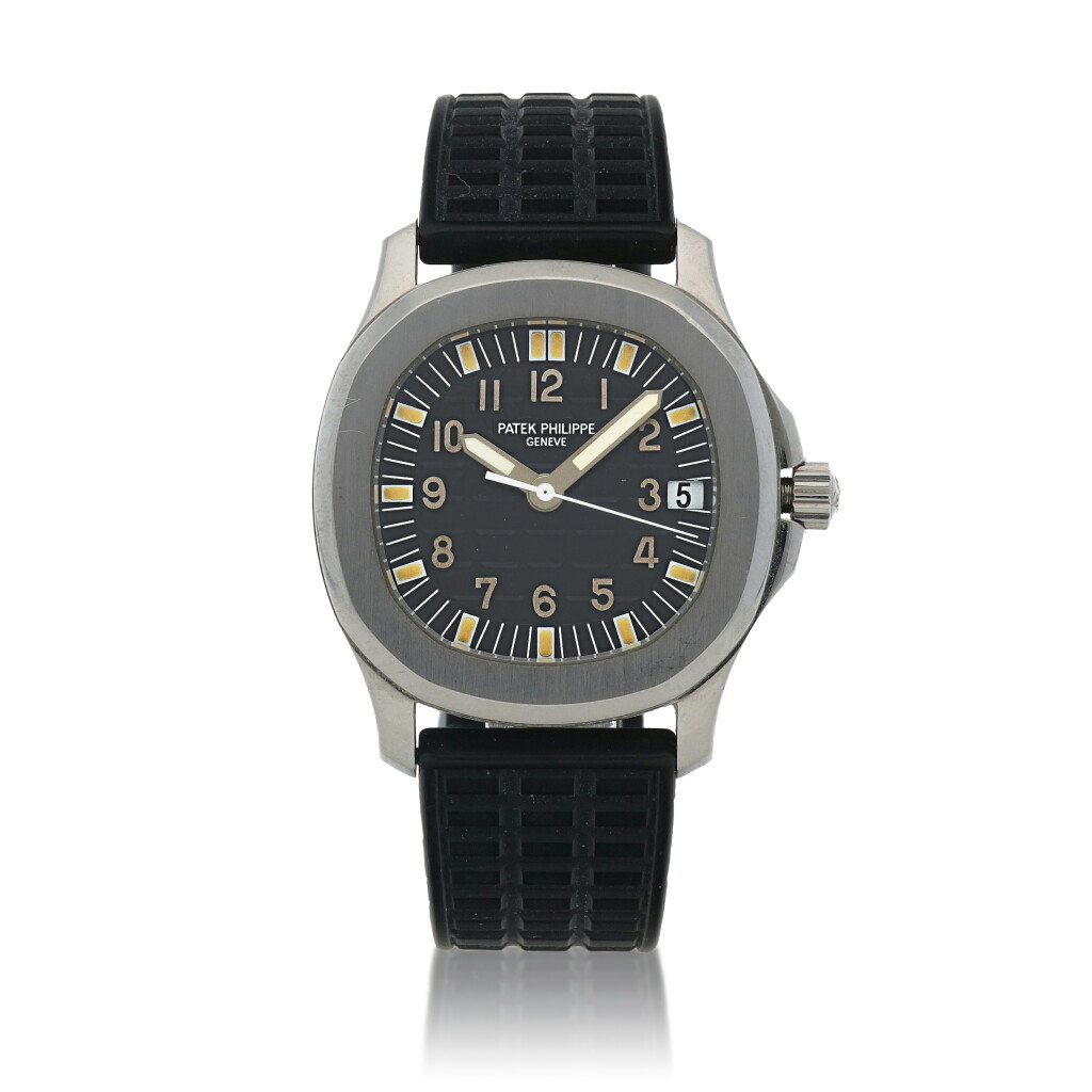 View full screen - View 1 of Lot 486. Aquanaut, Ref 5066A Stainless steel wristwatch with date and rubber strap Circa.