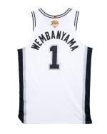 Victor Wembanyama San Antonio Spurs 2026 NBA Finals Game Worn Association Edition Jersey | Game 2 | 4 Blocks