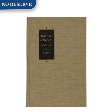 View full screen - View 1 of Lot 76. Richard Feynman's copy of William Shirer's "The Rise and Fall of the Third Reich", signed by him.