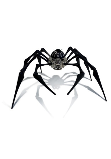 View full screen - View 1 of Lot 2. REFEERENCE 76.6000/114 ARACHNOPHOBIA BLACK A LIMITED EDITION PALLADIUM-PLATED BRASS SPIDER-FORM CLOCK WITH 8 DAY POWER RESERVE, CIRCA 2017 .