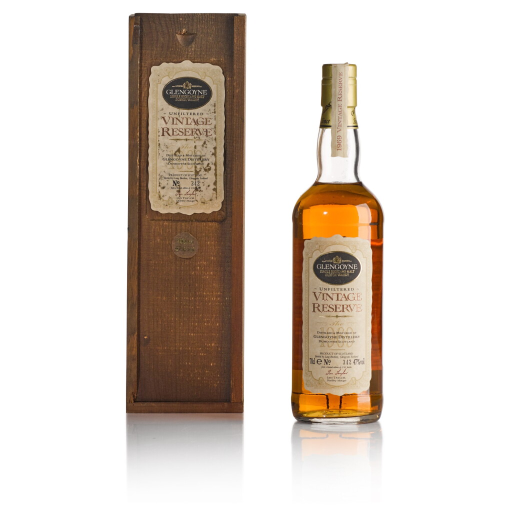 View full screen - View 1 of Lot 348. Glengoyne Vintage Reserve 47.0 abv 1969 (1 BT70).