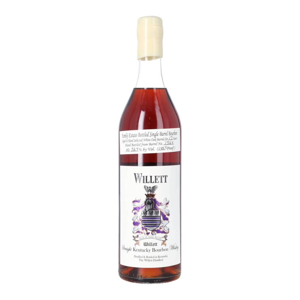 View full screen - View 1 of Lot 5426. Willett Family Estate Single Barrel Bourbon 17 Year Old "Dug'z & Willy'z" 148.4 proof 1991 (1 BT75).