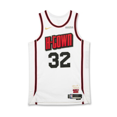 View full screen - View 1 of Lot 177. Jeff Green Houston Rockets 2024-2025 Game Worn City Edition Jersey .