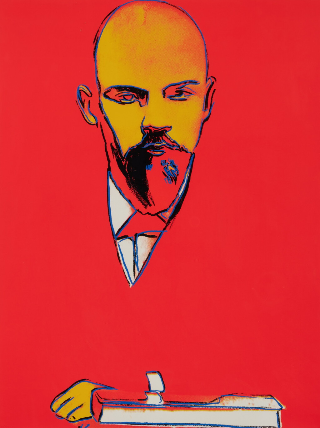 View full screen - View 1 of Lot 187. Red Lenin (Feldman & Schellmann II.403).