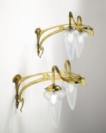 ATTRIBUTED TO HENRY VAN DER VELDE | PAIR OF SCONCES