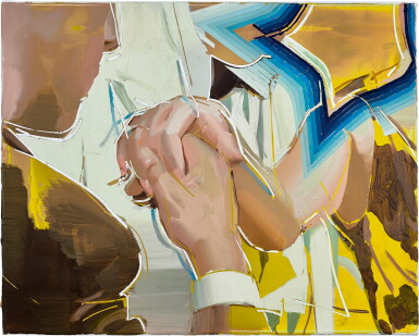 View full screen - View 1 of Lot 574. Cui Jie 崔潔 | Ground Invading Figure #32 地面入侵圖32號.