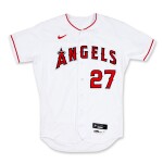 Mike Trout Los Angeles Angels 2022 Game Worn Jersey | Matched to 4 Games | Home Run Game | Silver Slugger | All-MLB First Team