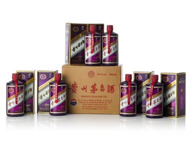 View full screen - View 1 of Lot 1107. 2019年產原箱國酒茅台香港之友協會專用茅台酒(紫茅) Kweichow Moutai HK Friends Of Moutai Special Edition 2019 (6 BT50).